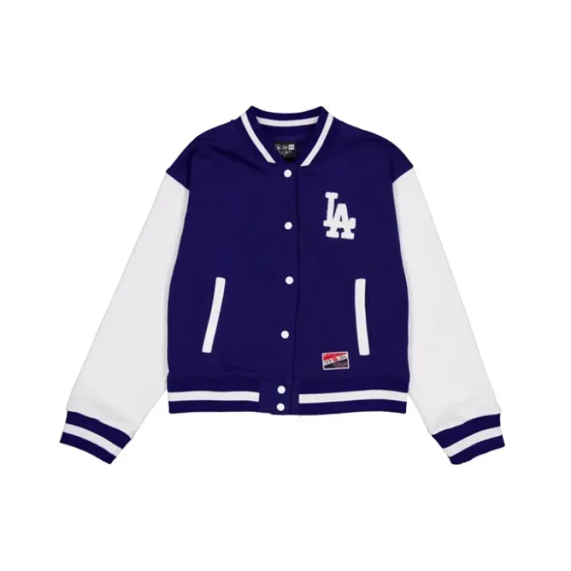 Hot Los Angeles Dodgers Throwback Fleece Womens Jacket - KTGCaps - Baseball caps for various teams, purchased online at a discount