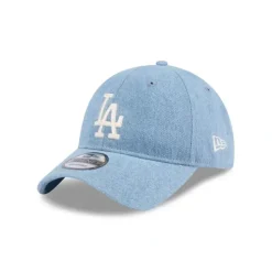Hot Los Angeles Dodgers Washed Denim 9TWENTY Adjustable Hat - KTGCaps - Baseball caps for various teams, purchased online at a discount