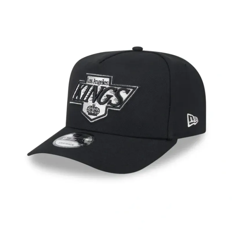 Flash Sale Los Angeles Kings Team 9FIFTY AFrame Snapback Hat - KTGCaps - Baseball caps for various teams, purchased online at a discount