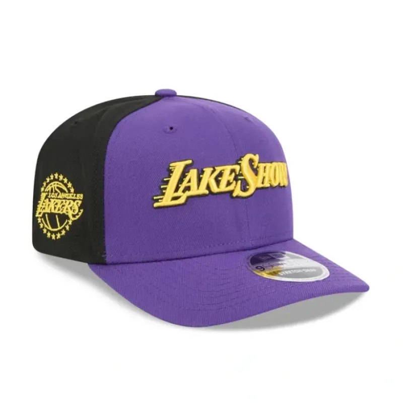 Best Los Angeles Lakers 2024 City Edition 9SEVENTY StretchSnap Hat - KTGCaps - Baseball caps for various teams, purchased online at a discount