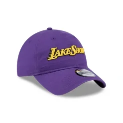 Best Sale Los Angeles Lakers 2024 City Edition 9TWENTY Adjustable Hat - KTGCaps - Baseball caps for various teams, purchased online at a discount Caps