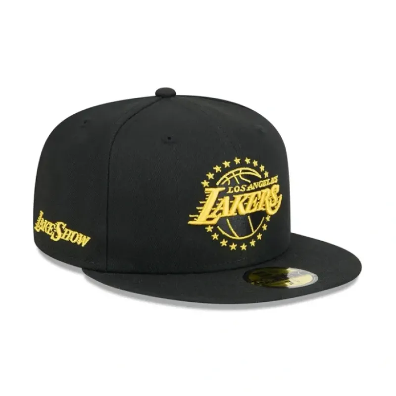 Fashion Los Angeles Lakers 2024 City Edition Alt 59FIFTY Fitted Hat - KTGCaps - Baseball caps for various teams, purchased online at a discount