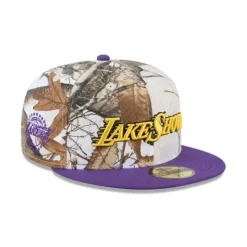 New Los Angeles Lakers 2024 Country x City Realtree 59FIFTY Fitted Hat - KTGCaps - Baseball caps for various teams, purchased online at a discount