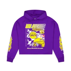 Fashion Los Angeles Lakers 2024 Rally Drive Womens Hoodie - KTGCaps - Baseball caps for various teams, purchased online at a discount