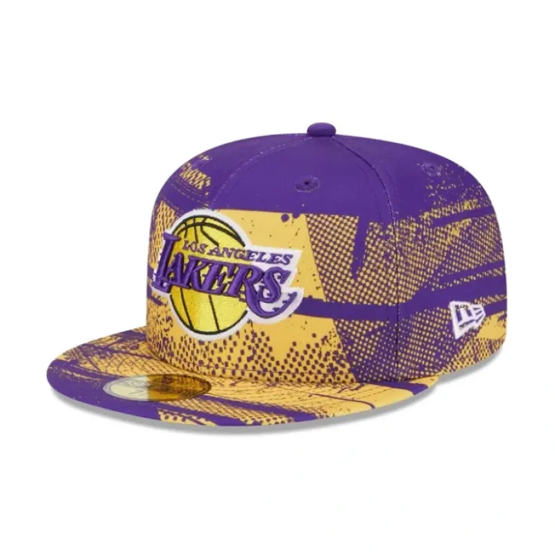 Cheap Los Angeles Lakers 2024 TipOff 59FIFTY Fitted Hat - KTGCaps - Baseball caps for various teams, purchased online at a discount