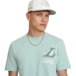 Flash Sale Los Angeles Lakers Minty Breeze Logo Select TShirt - KTGCaps - Baseball caps for various teams, purchased online at a discount