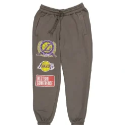 Fashion Los Angeles Lakers Oversized Essentials Sweatpants - KTGCaps - Baseball caps for various teams, purchased online at a discount