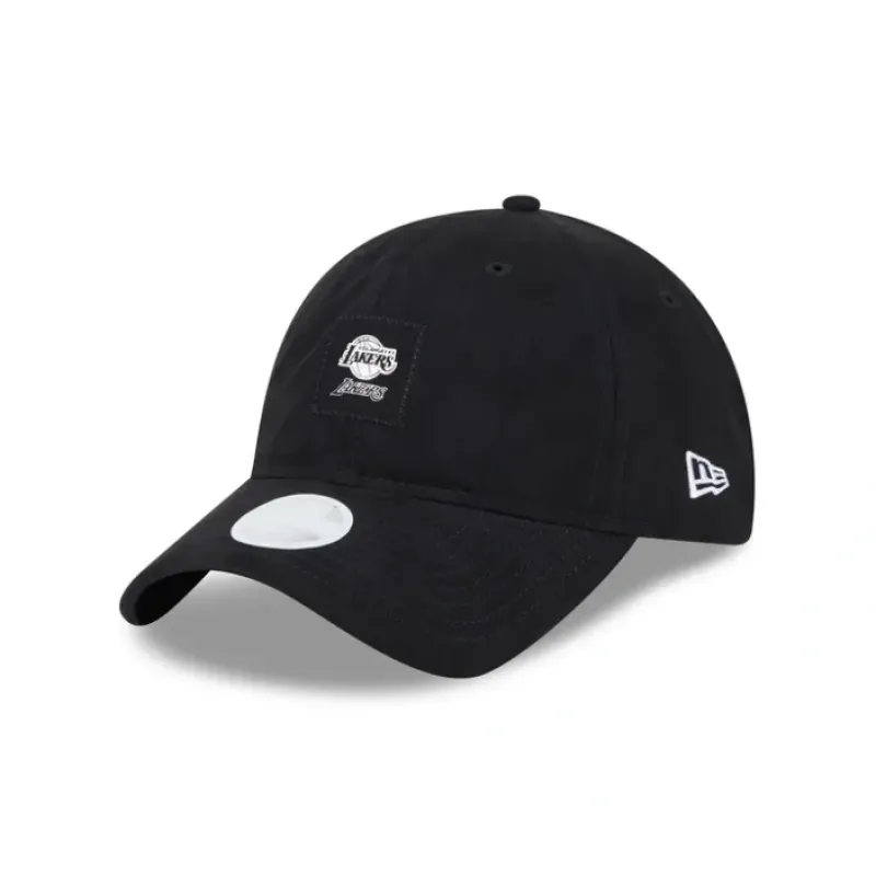 Discount Los Angeles Lakers Suede Patch Womens 9TWENTY Adjustable Hat - KTGCaps - Baseball caps for various teams, purchased online at a discount