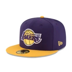 Shop Los Angeles Lakers 2Tone Alt 59FIFTY Fitted Hat - KTGCaps - Baseball caps for various teams, purchased online at a discount Shop All