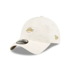 Clearance Los Angeles Lakers White Hemp 9TWENTY Adjustable Hat - KTGCaps - Baseball caps for various teams, purchased online at a discount