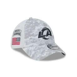 Cheap Los Angeles Rams 2024 Salute to Service 39THIRTY Stretch Fit Hat - KTGCaps - Baseball caps for various teams, purchased online at a discount