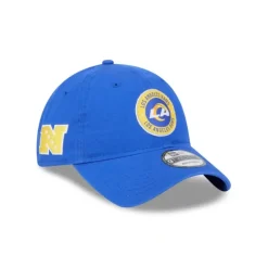 New Los Angeles Rams 2024 Sideline 9TWENTY Adjustable Hat - KTGCaps - Baseball caps for various teams, purchased online at a discount