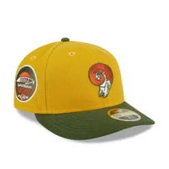 Fashion Los Angeles Rams Cinnamon Sage Low Profile 59FIFTY Fitted Hat - KTGCaps - Baseball caps for various teams, purchased online at a discount Caps