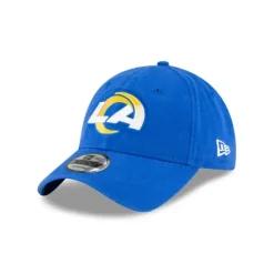 Fashion Los Angeles Rams Core Classic Blue 9TWENTY Adjustable Hat - KTGCaps - Baseball caps for various teams, purchased online at a discount