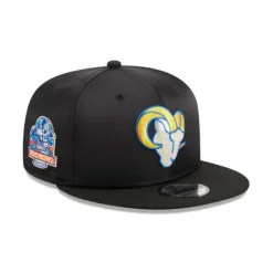 Fashion Los Angeles Rams Satin 9FIFTY Snapback Hat - KTGCaps - Baseball caps for various teams, purchased online at a discount