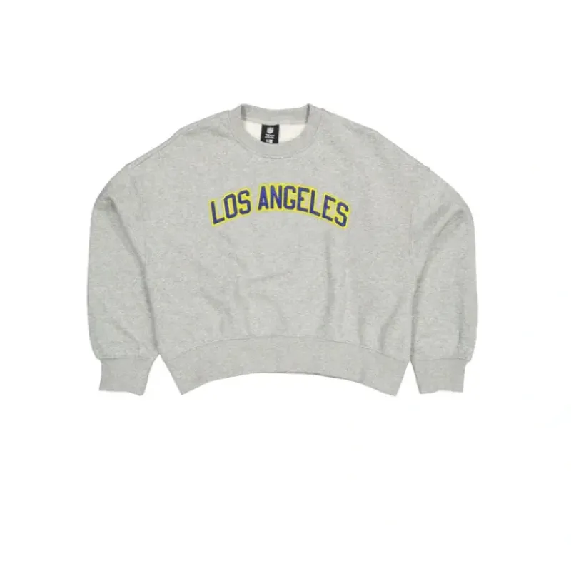 Fashion Los Angeles Rams Sport Classics Womens Crewneck - KTGCaps - Baseball caps for various teams, purchased online at a discount