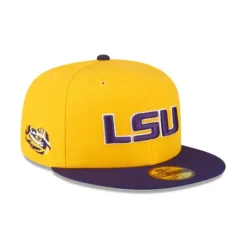 New LSU Tigers 59FIFTY Fitted Hat - KTGCaps - Baseball caps for various teams, purchased online at a discount