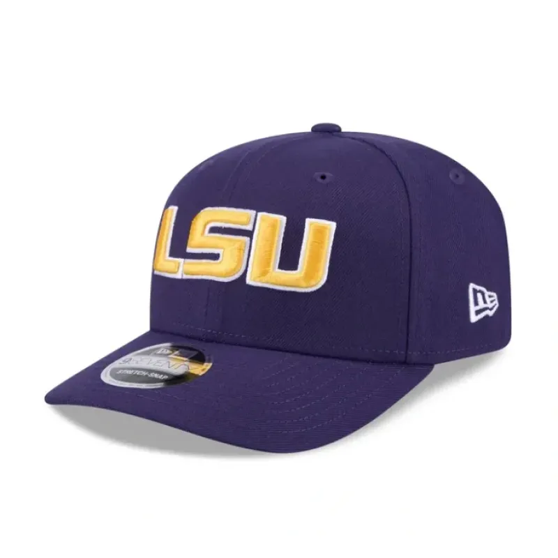 New LSU Tigers Team 9SEVENTY StretchSnap Hat - KTGCaps - Baseball caps for various teams, purchased online at a discount