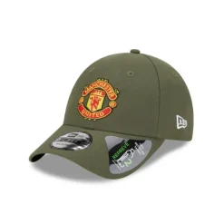 Clearance Manchester United Olive 9FORTY Adjustable Hat - KTGCaps - Baseball caps for various teams, purchased online at a discount