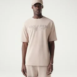 Fashion McLaren Formula 1 Team Washed Taupe TShirt - KTGCaps - Baseball caps for various teams, purchased online at a discount
