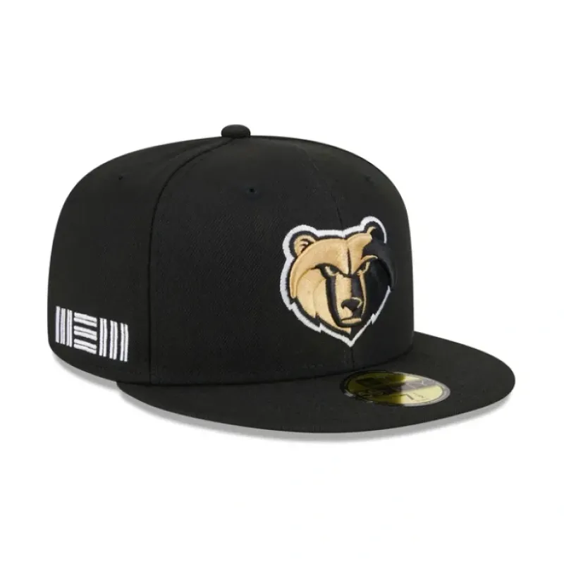 Fashion Memphis Grizzlies 2023 City Edition Alt 59FIFTY Fitted Hat - KTGCaps - Baseball caps for various teams, purchased online at a discount