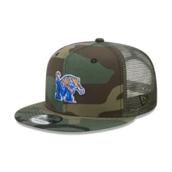 Discount Memphis Tigers Camo 9FIFTY Trucker Hat - KTGCaps - Baseball caps for various teams, purchased online at a discount