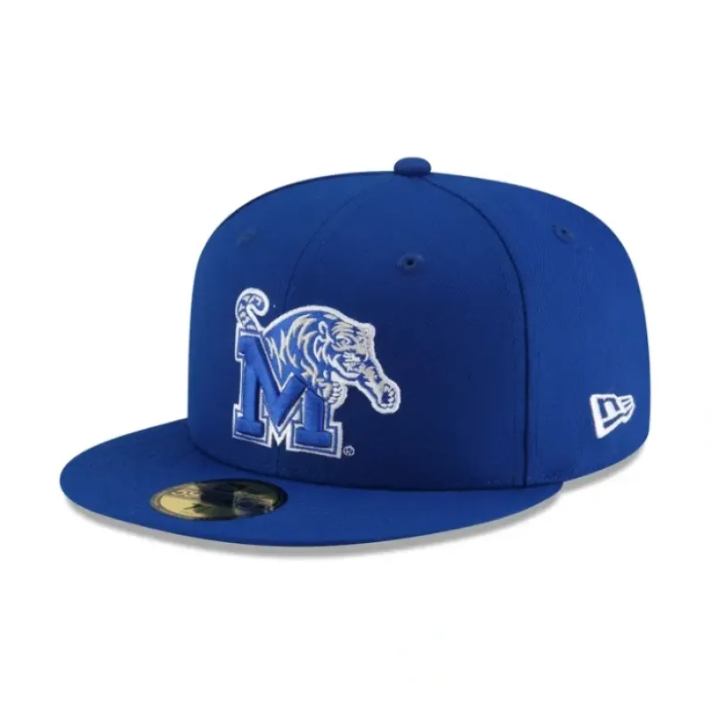 Fashion Memphis Tigers Team 59FIFTY Fitted Hat - KTGCaps - Baseball caps for various teams, purchased online at a discount