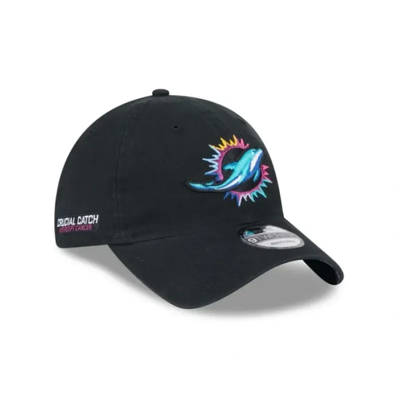 New Miami Dolphins 2024 Crucial Catch 9TWENTY Adjustable Hat - KTGCaps - Baseball caps for various teams, purchased online at a discount