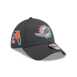 Cheap Miami Dolphins 2024 Draft 39THIRTY Stretch Fit Hat - KTGCaps - Baseball caps for various teams, purchased online at a discount