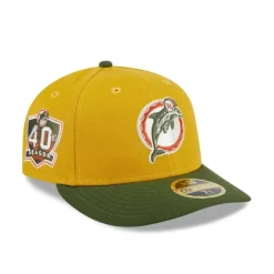 Discount Miami Dolphins Cinnamon Sage Low Profile 59FIFTY Fitted Hat - KTGCaps - Baseball caps for various teams, purchased online at a discount