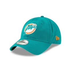 New Miami Dolphins Core Classic 20 9TWENTY Adjustable Hat - KTGCaps - Baseball caps for various teams, purchased online at a discount