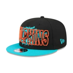 New Miami Dolphins Splatter 9FIFTY Snapback Hat - KTGCaps - Baseball caps for various teams, purchased online at a discount