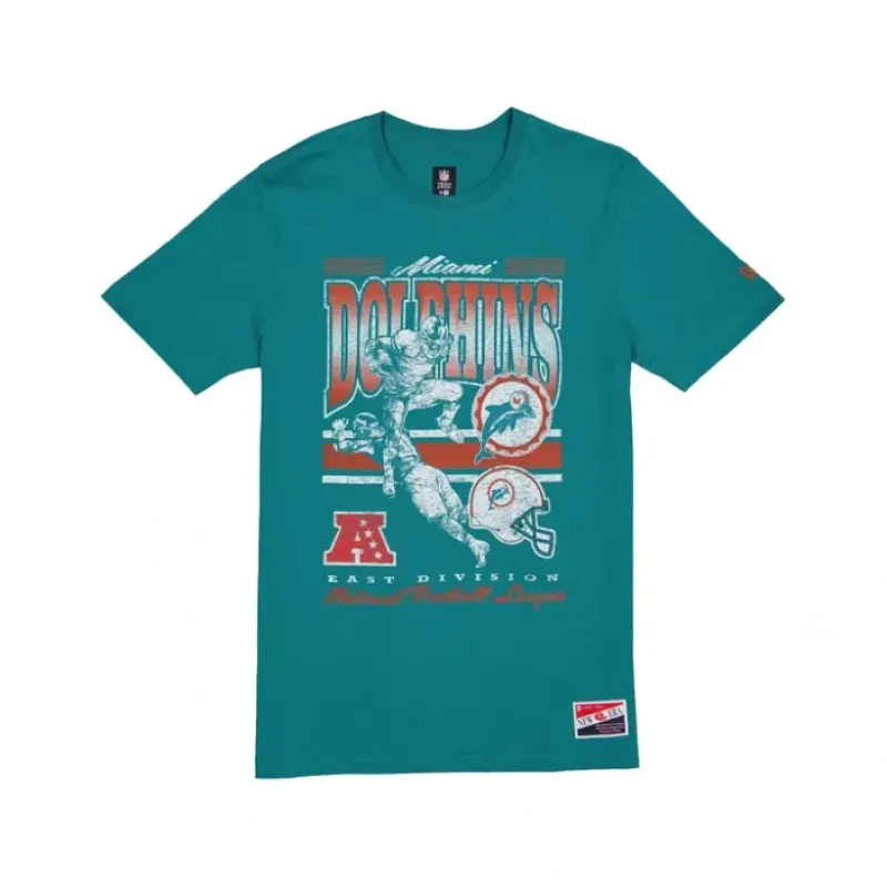 Best Miami Dolphins Throwback Distress TShirt - KTGCaps - Baseball caps for various teams, purchased online at a discount