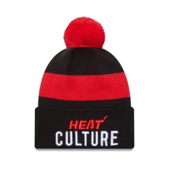 Cheap Miami Heat 2023 City Edition Pom Knit Hat - KTGCaps - Baseball caps for various teams, purchased online at a discount Caps