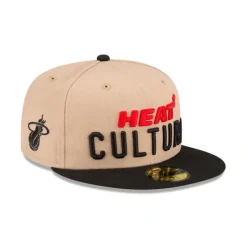 Discount Miami Heat 2023 City Edition Alt 2 59FIFTY Fitted Hat - KTGCaps - Baseball caps for various teams, purchased online at a discount