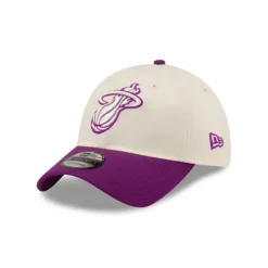 Discount Miami Heat Chrome 9TWENTY Adjustable Hat - KTGCaps - Baseball caps for various teams, purchased online at a discount