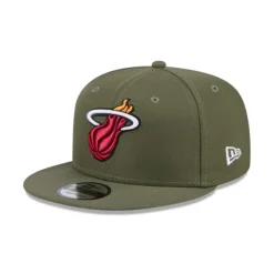 Clearance Miami Heat Color Pack Glacial Blue 59FIFTY Fitted Hat - KTGCaps - Baseball caps for various teams, purchased online at a discount Caps