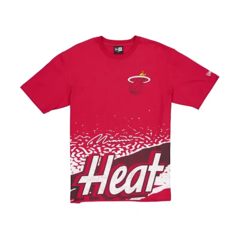 Fashion Miami Heat Sport Classics Red TShirt - KTGCaps - Baseball caps for various teams, purchased online at a discount