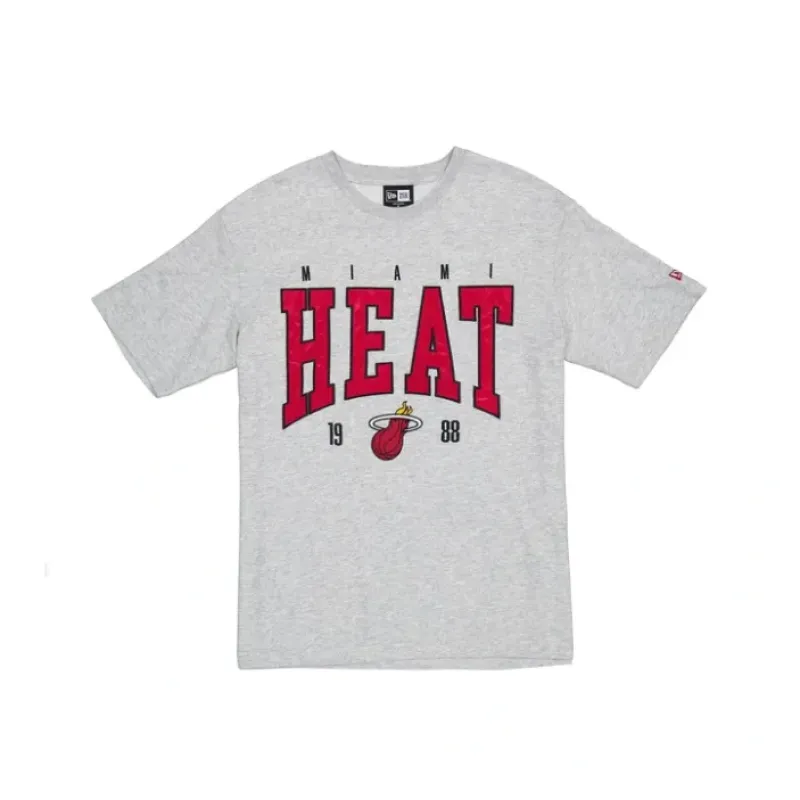Best Miami Heat Sport Classics Gray TShirt - KTGCaps - Baseball caps for various teams, purchased online at a discount