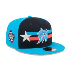 Flash Sale Miami Marlins 2024 AllStar Game 9FIFTY Snapback Hat - KTGCaps - Baseball caps for various teams, purchased online at a discount