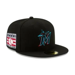 Best Sale Miami Marlins Hall of Fame Weekend 2024 59FIFTY Fitted Hat - KTGCaps - Baseball caps for various teams, purchased online at a discount