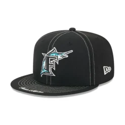 Flash Sale Miami Marlins Sport Classics 59FIFTY Fitted Hat - KTGCaps - Baseball caps for various teams, purchased online at a discount