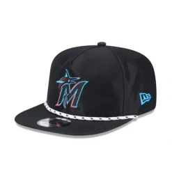 Outlet Miami Marlins Team Rope Golfer Hat - KTGCaps - Baseball caps for various teams, purchased online at a discount