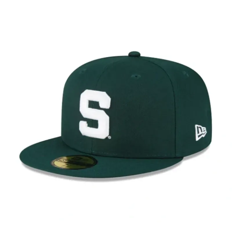 Cheap Michigan State Spartans 59FIFTY Fitted Hat - KTGCaps - Baseball caps for various teams, purchased online at a discount