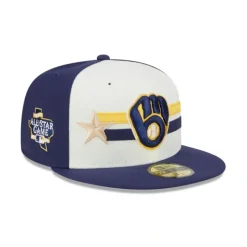 Flash Sale Milwaukee Brewers 2024 AllStar Game Workout 59FIFTY Fitted Hat - KTGCaps - Baseball caps for various teams, purchased online at a discount