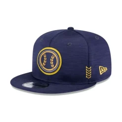 Best Sale Milwaukee Brewers 2024 Clubhouse Alt 9FIFTY Snapback Hat - KTGCaps - Baseball caps for various teams, purchased online at a discount