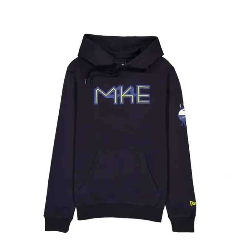 Hot Milwaukee Brewers City Connect Navy Hoodie - KTGCaps - Baseball caps for various teams, purchased online at a discount