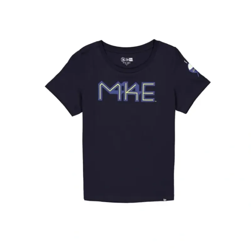 Fashion Milwaukee Brewers City Connect Womens TShirt - KTGCaps - Baseball caps for various teams, purchased online at a discount