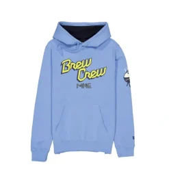Fashion Milwaukee Brewers City Connect Blue Hoodie - KTGCaps - Baseball caps for various teams, purchased online at a discount
