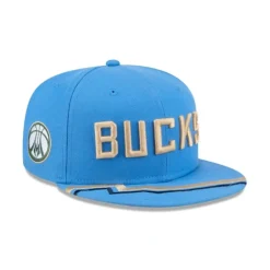 Discount Milwaukee Bucks 2024 City Edition 59FIFTY Fitted Hat - KTGCaps - Baseball caps for various teams, purchased online at a discount